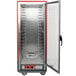 Metro C539-HFC-4 C5 3 Series Heated Holding Cabinet with Clear Door - Red Main Thumbnail 3