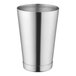 An Acopa stainless steel half size cocktail shaker tin.