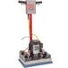 A Square Scrub EBG-20 floor scrubber with a red and blue handle.