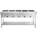 Avantco STE-5S Five Pan Open Well Electric Steam Table with Undershelf - 208/240V, 3750W Main Thumbnail 4