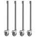Avantco 177PCASTERS Locking Caster with Leg for Avantco 177STE Steam Tables - 4/Pack Main Thumbnail 3