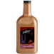 A DaVinci Gourmet 64 fl. oz. bottle of dark chocolate flavoring sauce with a label.