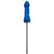 Lancaster Table & Seating 6' Pacific Blue Push Lift Umbrella with 1 1/2" Aluminum Pole Main Thumbnail 4