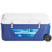 Choice Blue 84 Qt. Cooler with Wheels and Tow Handle Main Thumbnail 4