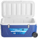Choice Blue 84 Qt. Cooler with Wheels and Tow Handle Main Thumbnail 5