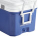 Choice Blue 84 Qt. Cooler with Wheels and Tow Handle Main Thumbnail 6