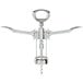 A silver Choice wing corkscrew and cap lifter with two arms and a handle.