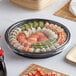 Emperor's Select 12 3/4" Round Sushi Tray with Lid - 100/Case Main Thumbnail 1