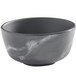 An American Metalcraft grey marble melamine bowl.