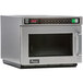 Amana HDC1015 Heavy-Duty Stainless Steel Commercial Microwave with Push Button Controls - 120V, 1000W Main Thumbnail 1