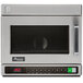 Amana HDC12YA2 Heavy-Duty Stainless Steel Compact Commercial Microwave with Push Button Controls - 120V, 1200W Main Thumbnail 1