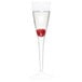 WNA Comet CWSC5 5 oz. 1-Piece Clear Plastic Classicware Champagne Glass - 100/Case Main Thumbnail 6