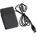 A black rectangular power supply cord for an AvaWeigh pizza scale.