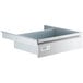 A Steelton metal drawer with a stainless steel front.