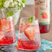 DaVinci Gourmet 750 mL All-Natural Strawberry Flavoring / Fruit Syrup Main Thumbnail 1