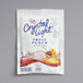 A white Crystal Light packet with red and blue design for fruit punch.