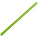 An EcoChoice green PLA straw in packaging.