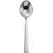 A Sant'Andrea Elevation bouillon spoon with a silver handle.