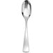 A Sant'Andrea Reflections stainless steel serving spoon with a silver handle.