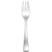 A Sant'Andrea Reflections stainless steel oyster/pastry fork with a silver handle.