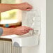 Noble Chemical Novo Pro Series White Manual Foam Hand Soap / Sanitizer Dispenser 1,000 mL Main Thumbnail 1