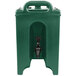 Cambro 100LCD519 Camtainers® 1.5 Gallon Kentucky Green Insulated Beverage Dispenser Main Thumbnail 4