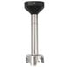 The Sammic XM 9 7/8" blending shaft, a stainless steel cylinder with a black cap.