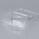 Genpak 32 oz. Clear Hinged Deli Container - 200/Case Main Thumbnail 3