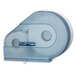 San Jamar R6500TBL Quantum 12" - 13" Jumbo Toilet Tissue Dispenser - Arctic Blue Main Thumbnail 1