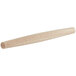 A Choice Rubberwood French Rolling Pin on a white background.