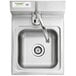 Regency 12" x 16" Wall Mounted Hands-Free Hand Sink with 11 1/8" Gooseneck Sensor Faucet Main Thumbnail 6