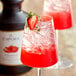 Capora 12 fl. oz. Strawberry Flavoring Sauce Main Thumbnail 5