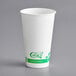 A white EcoChoice paper cold cup with green text.