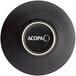 Acopa Heika 11" Black Matte Textured Coupe Stoneware Plate - 12/Case Main Thumbnail 4