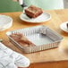 Choice 8" Square Foil Cake Pan - 500/Case Main Thumbnail 3