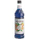 Monin 1 Liter Premium Blue Curacao Flavoring Syrup Main Thumbnail 2