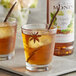 Two glasses of brown liquid flavored with Monin Vanilla Spice syrup and anise.