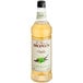 A Monin Zero Calorie Natural Vanilla Flavoring Syrup 1 Liter bottle.