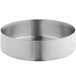 An American Metalcraft brushed stainless steel bowl.