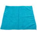 A blue Unger SmartColor microfiber cleaning cloth.