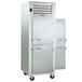 Traulsen G14303P 1 Section Pass-Through Half Door Hot Food Holding Cabinet with Right / Left Hinged Doors Main Thumbnail 1