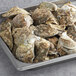 A tray of Wulf's Fish Live Duxbury Bay Oysters.