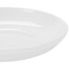 A close up of a CAC Super Bright White porcelain bowl.