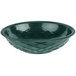 HS Inc. HS1018 9" x 2 1/4" Jalapeno Polyethylene Round Weave Basket - 24/Case Main Thumbnail 2