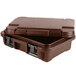 Cambro UPC140131 Camcarrier Ultra Pan Carrier® Dark Brown Top Loading 4" Deep Insulated Food Pan Carrier Main Thumbnail 3
