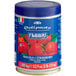 A blue can of Fabbri Delipaste strawberry flavoring paste with a close-up of a strawberry on the label.