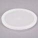 6 1/2" Microwavable Translucent Round Deli Container Lid - 200/Case Main Thumbnail 2