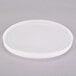 6 1/2" Microwavable Translucent Round Deli Container Lid - 200/Case Main Thumbnail 3
