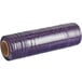A roll of purple Lavex stretch wrap on a white background.