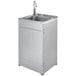 T&S TPS1015-B0205V5 Portable Handwashing Station with Gooseneck Faucet Main Thumbnail 1